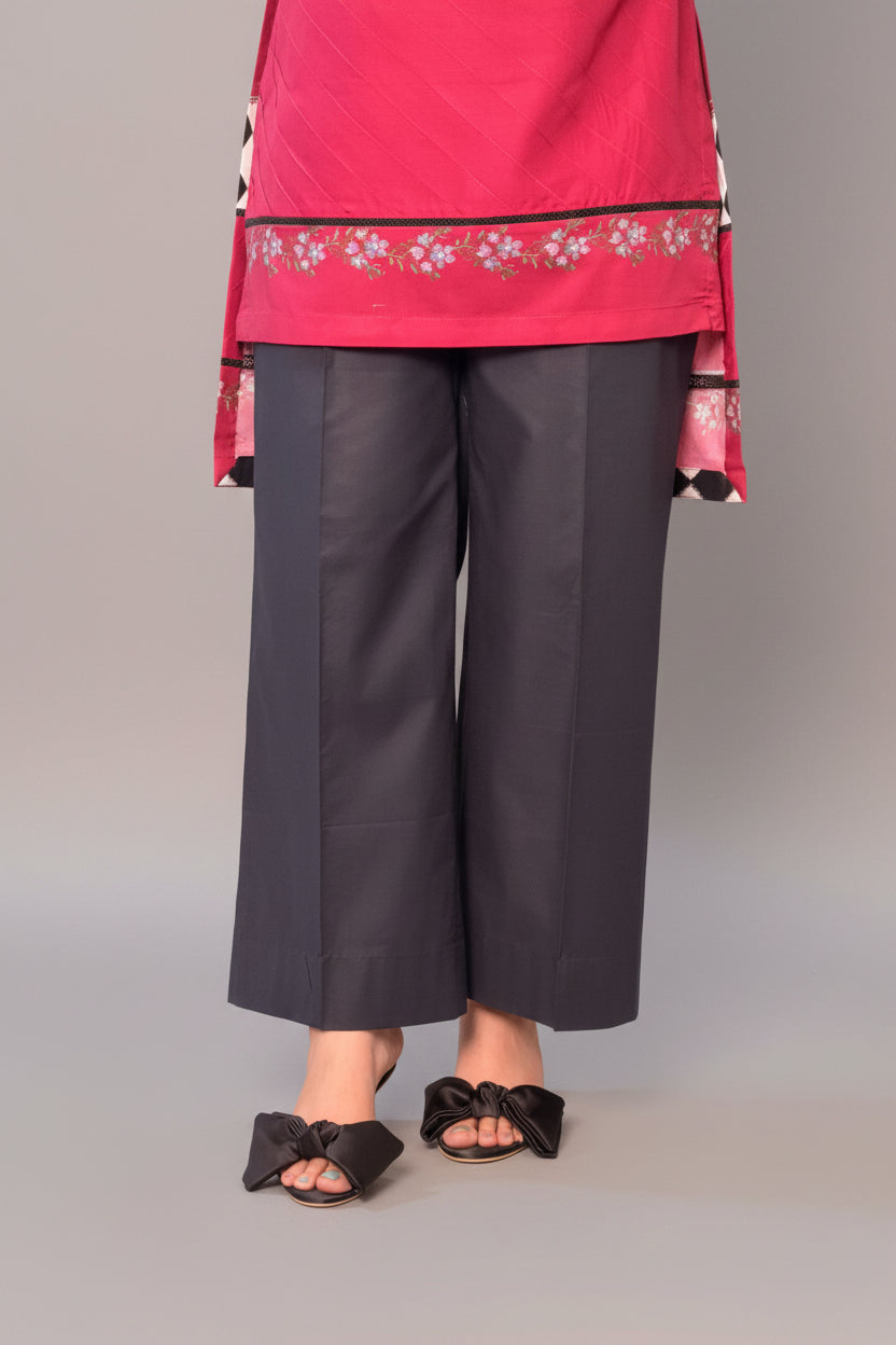 Black Lawn Trouser (STITCHED)