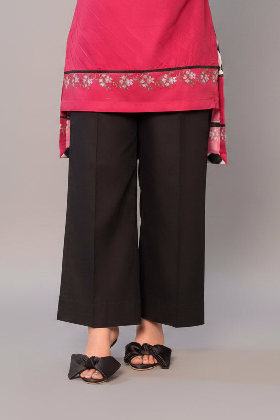 Black Lawn Trouser (STITCHED)