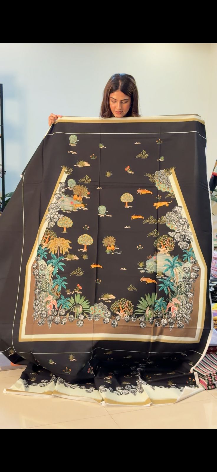Black Forest Long Shirt (UNSTITCHED)