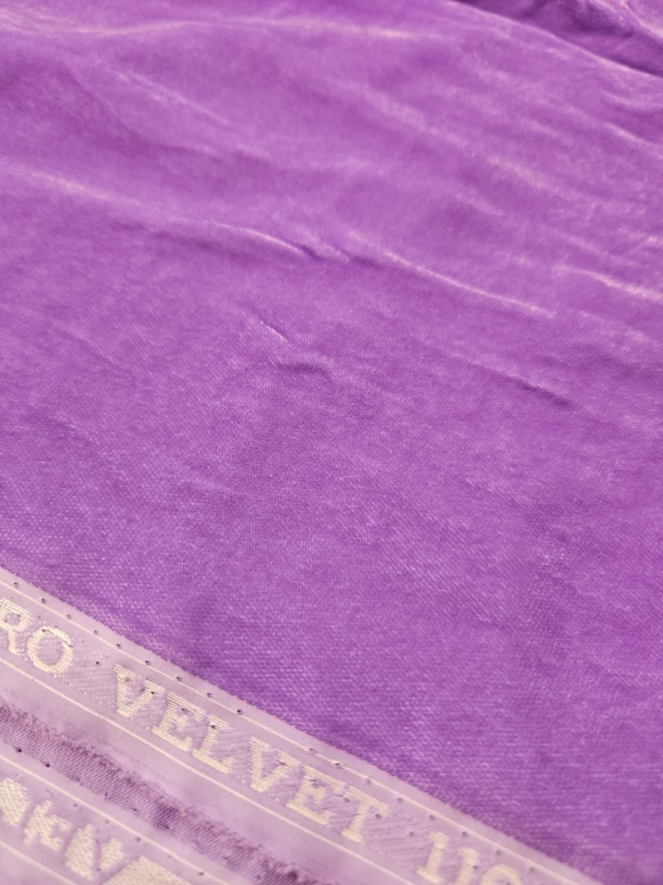 Lilac Velvet Two Piece (UNSTITCHED)
