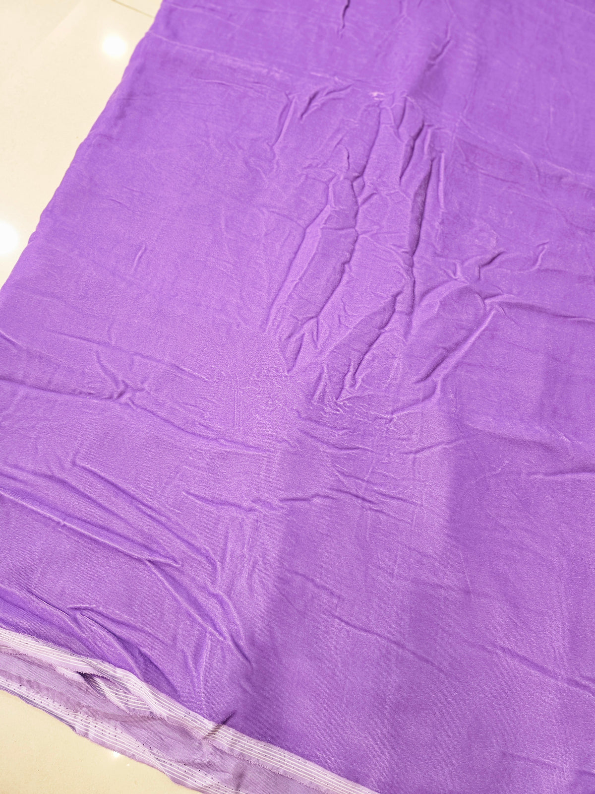 Lilac Velvet Two Piece (UNSTITCHED)