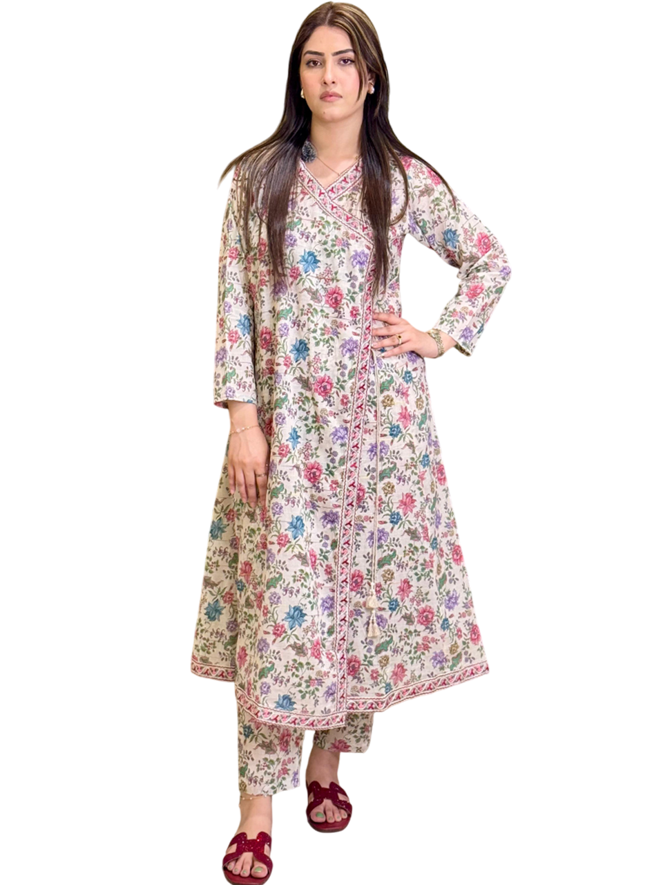 Lawn Digital Printed Dress - MR35