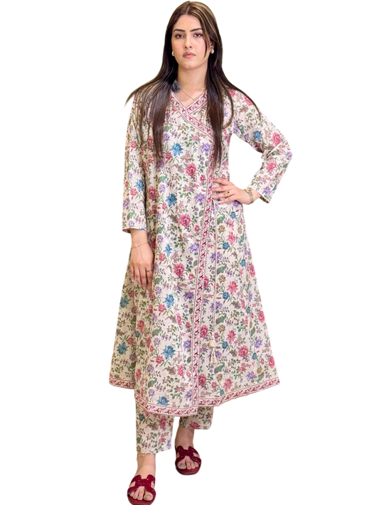 Lawn Digital Printed Dress - MR35
