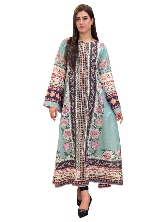 Zinc Long Shirt (Unstitched)