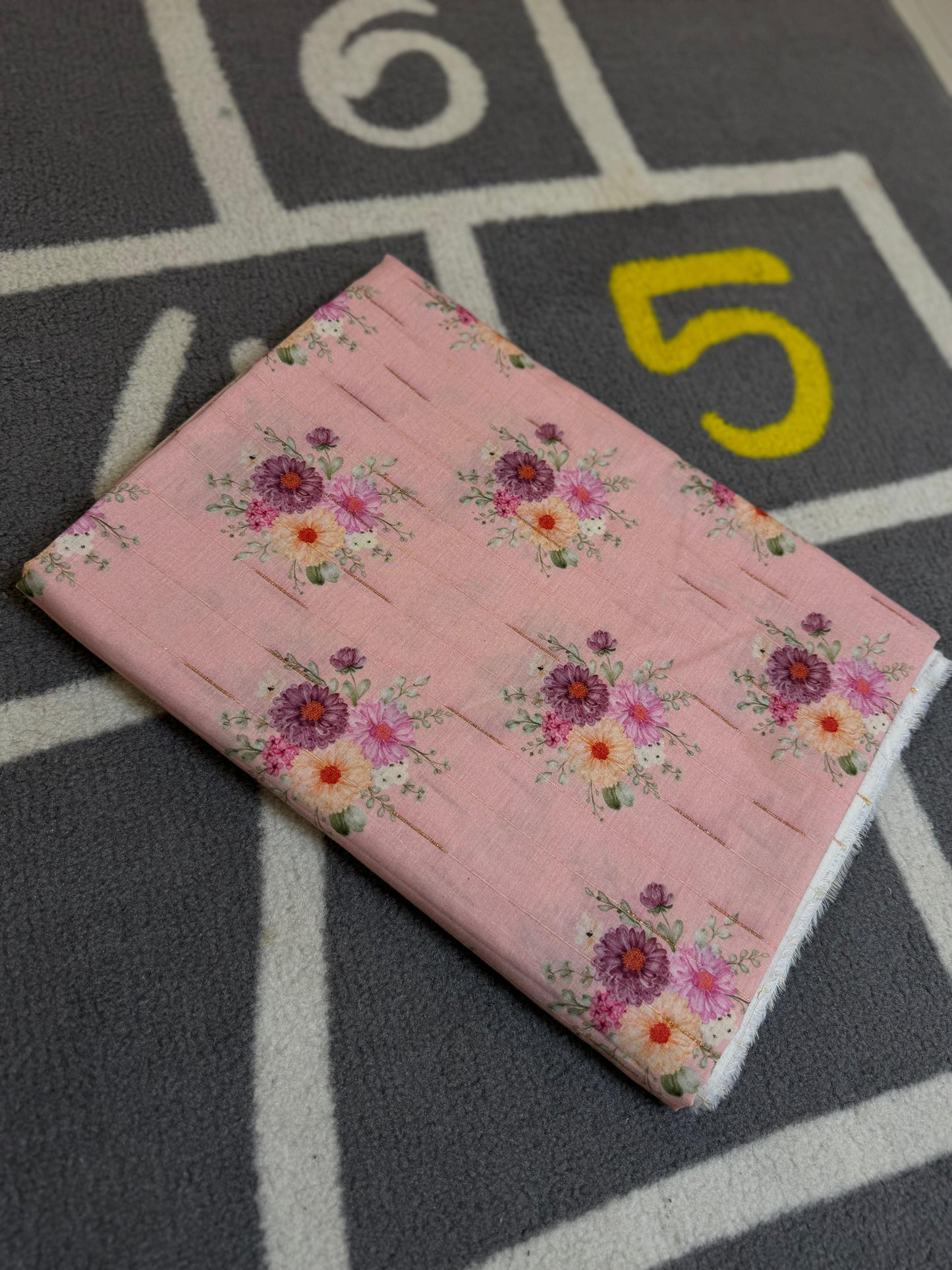 Pink Floral Doria Lawn