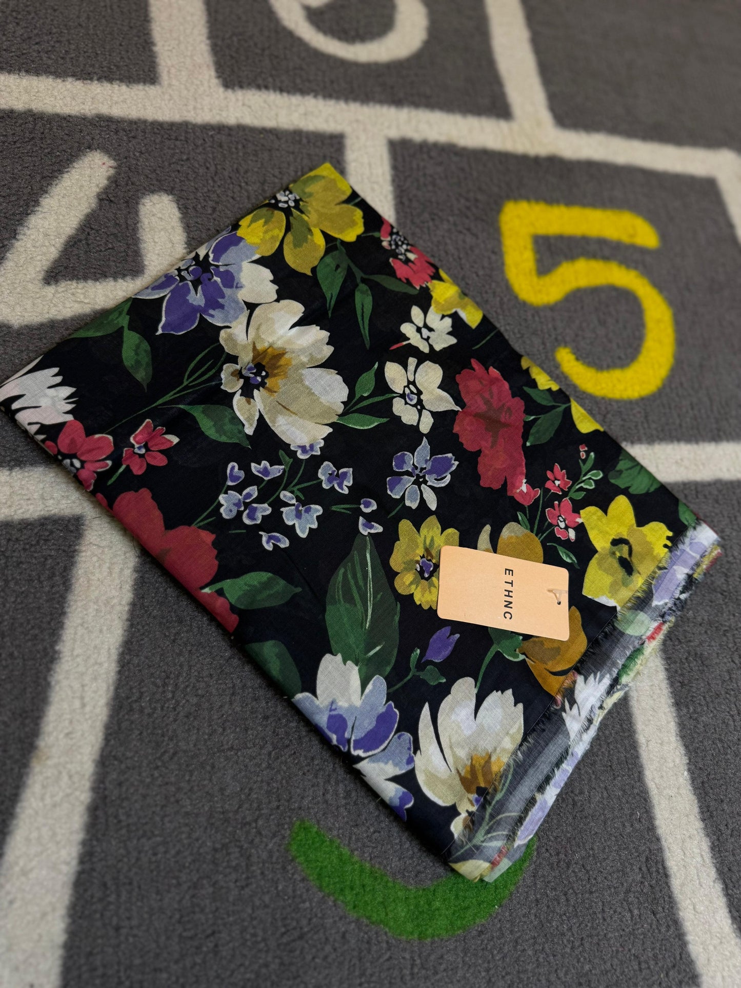 Black Floral 2 piece