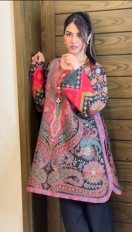 Red Black Shirt (STITCHED)